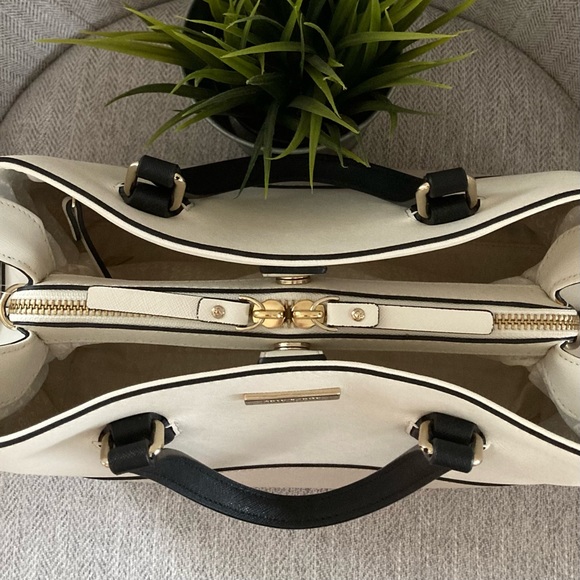 Kate Spade Saffiano Triple Compartment Color block Satchel Handbag - Picture 7 of 8